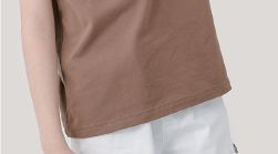 SF-07A — T-shirt bottom-hem application