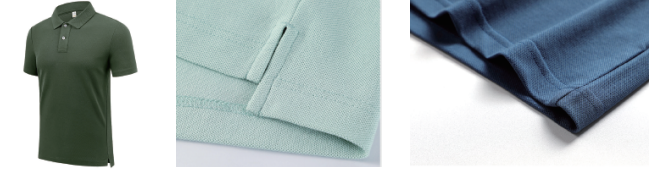 SF-07C-FS-A — Polo-shirt and hem examples from the catalogue