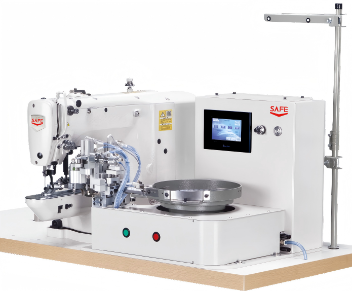 SAFE SF-1903ASS-977MD Automatic-Feeding Direct-Drive Button Attaching Machine