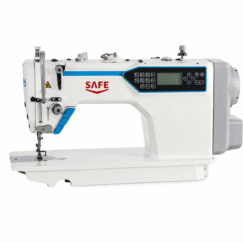 SAFE SF-V4-D6 Stepper Lockstitch Machine with Automatic Pattern Stitching