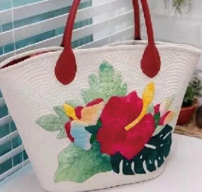 Creative fabric projects example illustrated in the SAFE embroidery catalogue