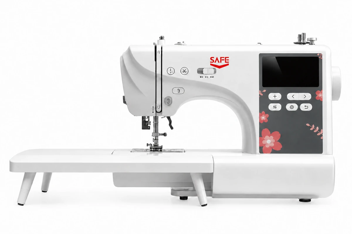SAFE ES3 sewing & embroidery machine in sewing mode