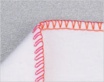 Overlocked fabric edge illustrated in the SAFE catalogue
