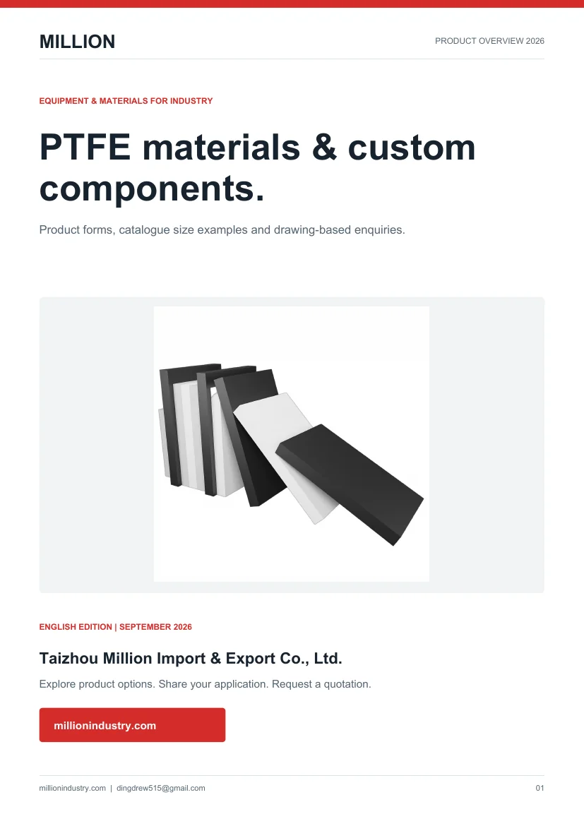 Million PTFE Product Overview