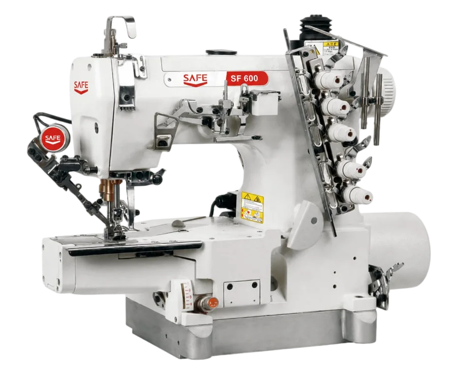 SAFE SF-600-01CB/EUT/DD Direct-Drive Cylinder-Bed Tape-Binding Interlock Machine
