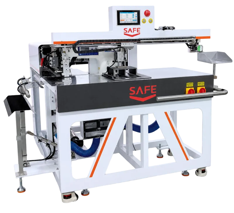 SAFE SF-05PC Automatic Polo Placket Sewing and Cutting Machine — catalogue machine image