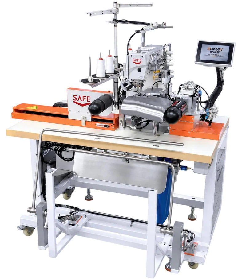 SAFE SF-07A Automatic Tubular Bottom Hemming Machine — catalogue machine image