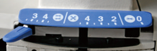 SF-1377D pattern selection lever