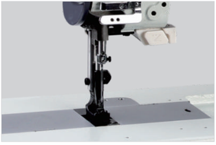 SF-1510 series needle and presser-foot area