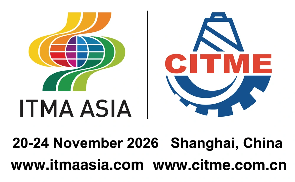 Official ITMA ASIA and CITME logo: 20–24 November 2026, Shanghai, China