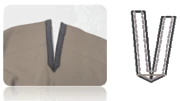 SF-15V/S — Triangle side-slit example from the catalogue.