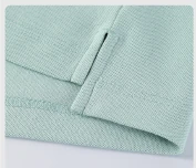 SF-15V/S — Finished garment side-slit example.