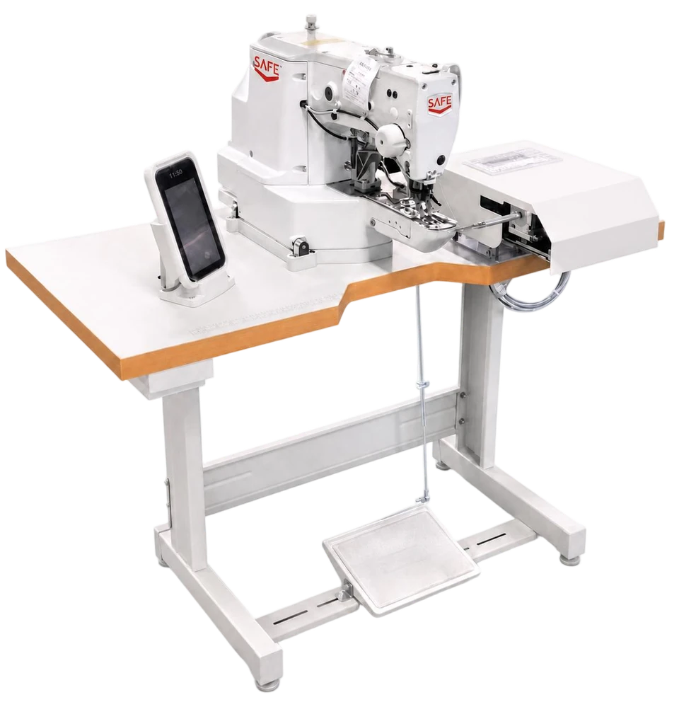 SAFE SF-18-3 cord-end bartacking machine