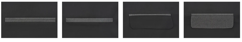 SF-896N — Pocket styles illustrated for the SF-895 / SF-896N range.