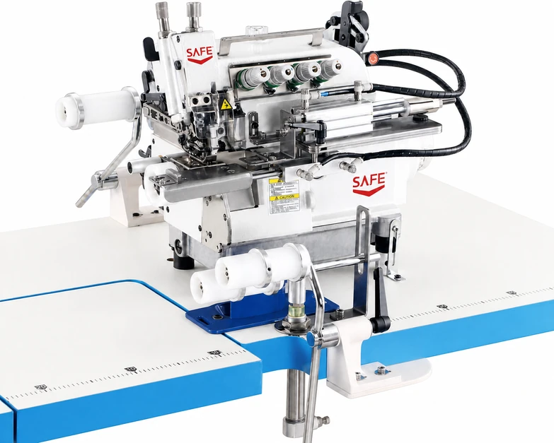 SAFE SF-EX-800-4UAT automatic neckband attaching machine